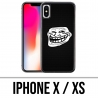 Custodia per iPhone X / XS - Troll Face