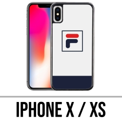 Cover IPhone X / XS - Logo Fila F