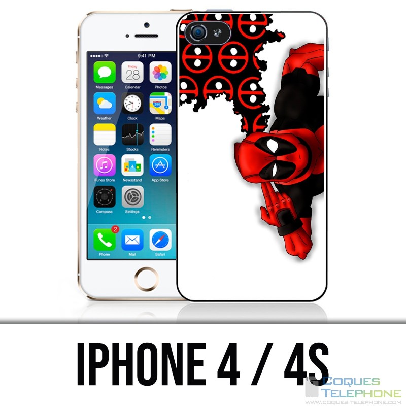 Coque iPhone 4 / 4S - Deadpool Bang