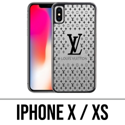 Coque iPhone X / XS - LV Metal
