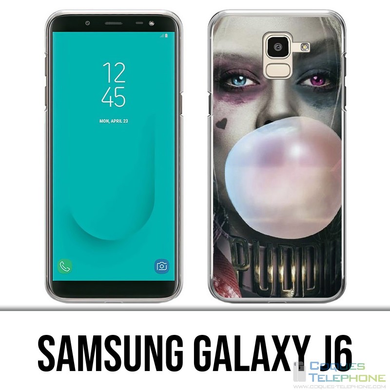 Custodia Samsung Galaxy J6 - Suicide Squad Harley Quinn Bubble Gum