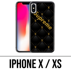 Coque iPhone X / XS - Supreme Vuitton