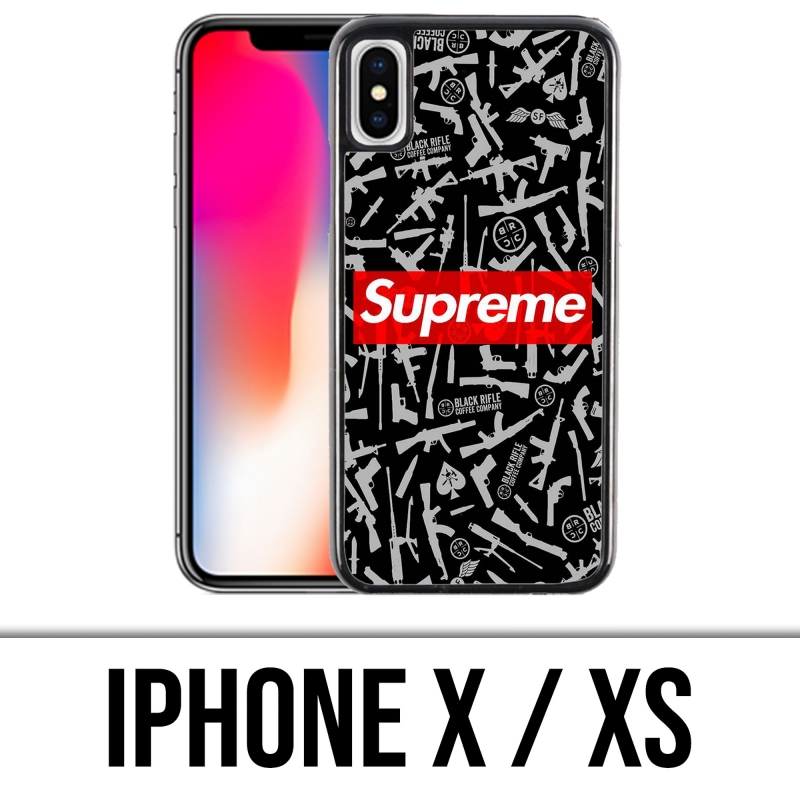 Funda para iPhone X / XS - Supreme Black Rifle