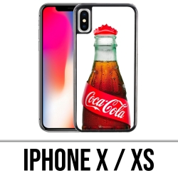 Coque iPhone X / XS - Bouteille Coca Cola