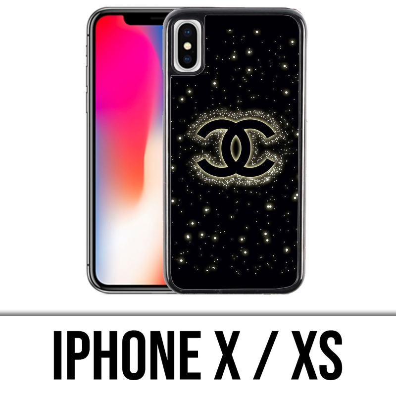 Funda para iPhone X / XS - Chanel Bling