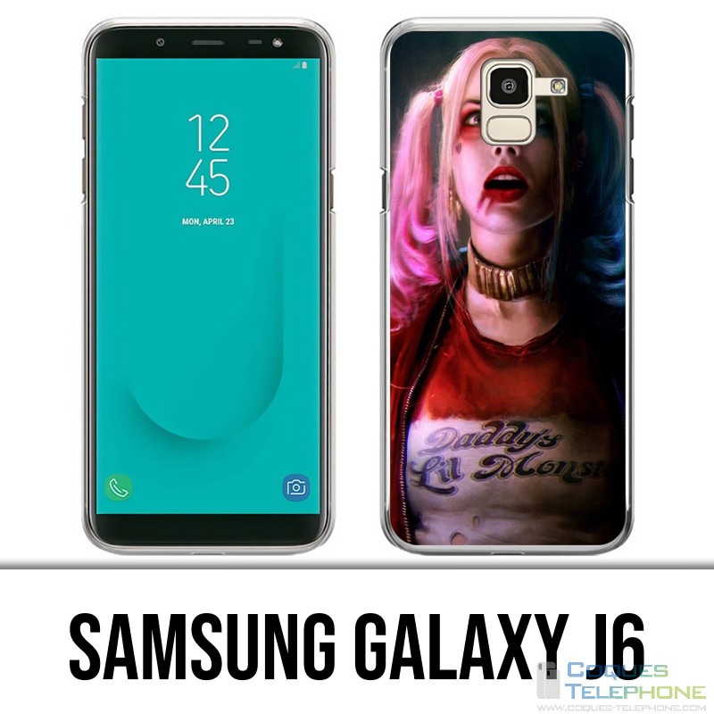 Samsung Galaxy J6 Case - Suicide Squad Harley Quinn Margot Robbie