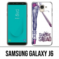 Coque Samsung Galaxy J6 - Suicide Squad Jambe Harley Quinn