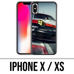 Coque iPhone X / XS - Porsche Rsr Circuit
