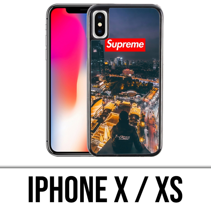 Custodia per iPhone X / XS - Città Suprema