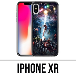 Coque iPhone XR - Avengers Vs Thanos