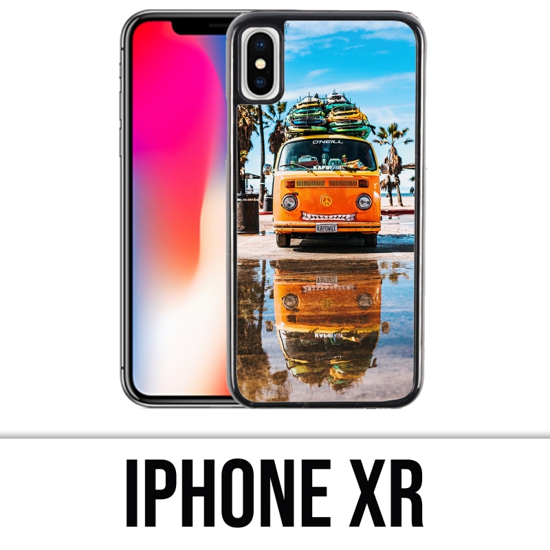 Coque iPhone XR - Combi VW Plage Surf