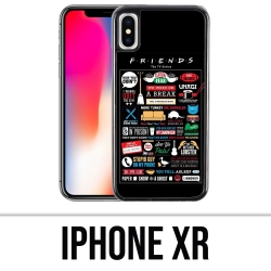 Coque iPhone XR - Friends Logo
