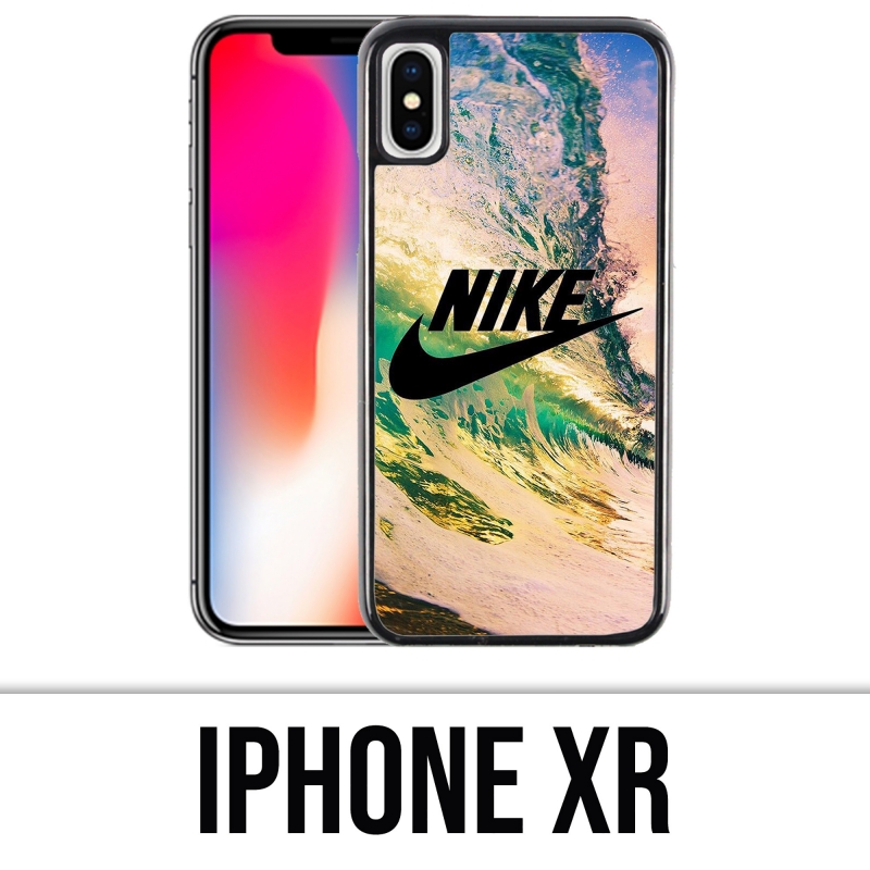 santo todos los días Seguir IPhone XR Case - Nike Wave