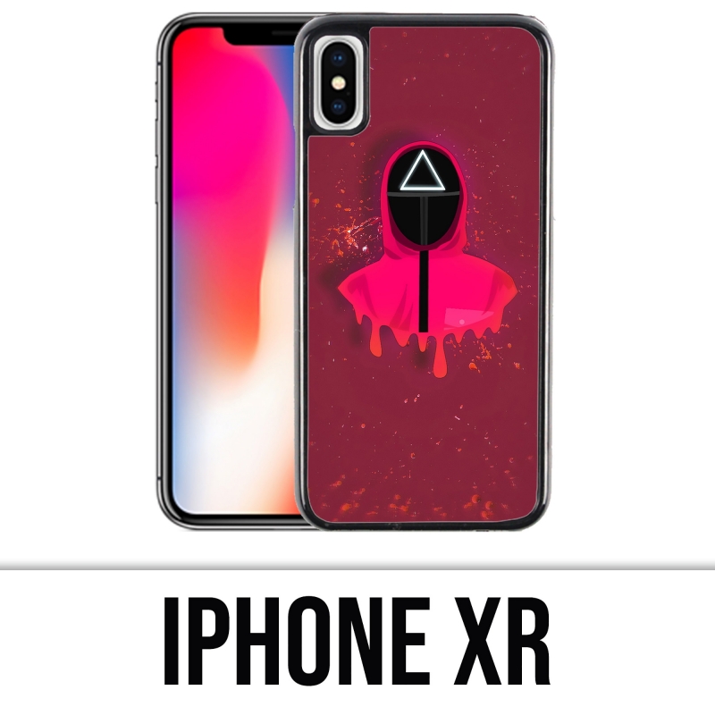 Coque iPhone XR - Squid Game Soldat Splash