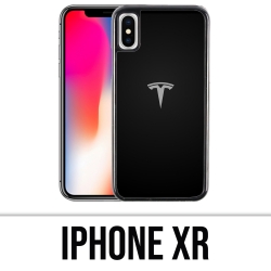 Coque iPhone XR - Tesla Logo