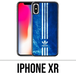 Funda para iPhone XR - Adidas Blue Stripes