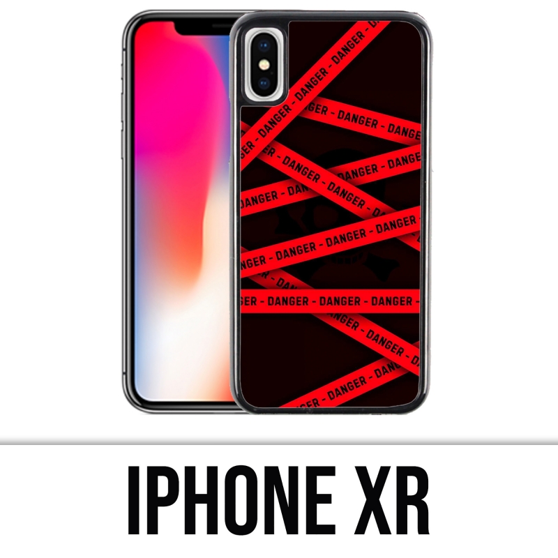 Custodia per iPhone XR - Avviso di pericolo