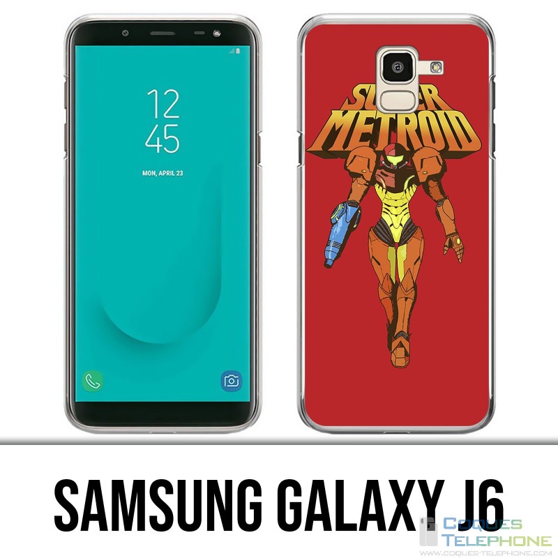 Samsung Galaxy J6 Case - Super Vintage Metroid