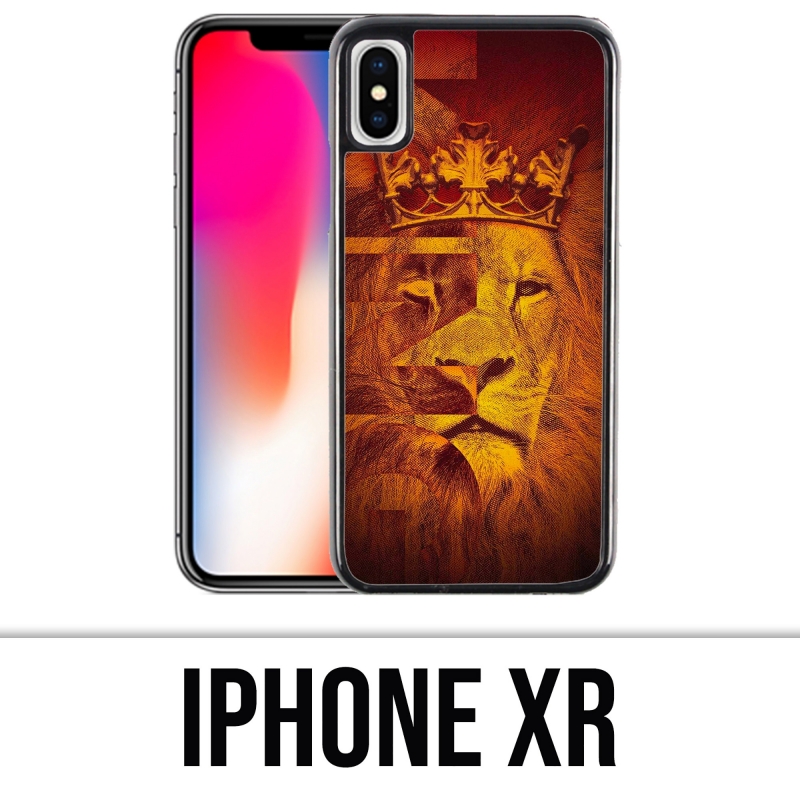 Coque iPhone XR - King Lion