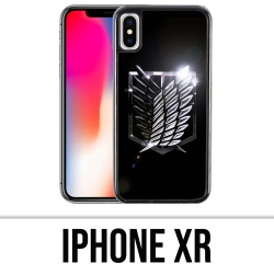 Coque iPhone XR - Logo Attaque Des Titans