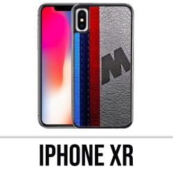 Coque iPhone XR - M Performance Effet Cuir