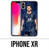 Coque iPhone XR - Messi PSG Paris Splash