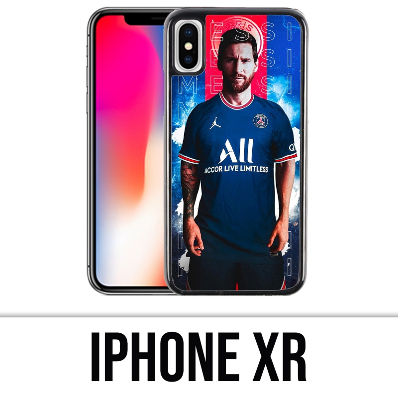 Cover iPhone XR - Messi PSG