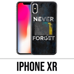 Coque iPhone XR - Never Forget