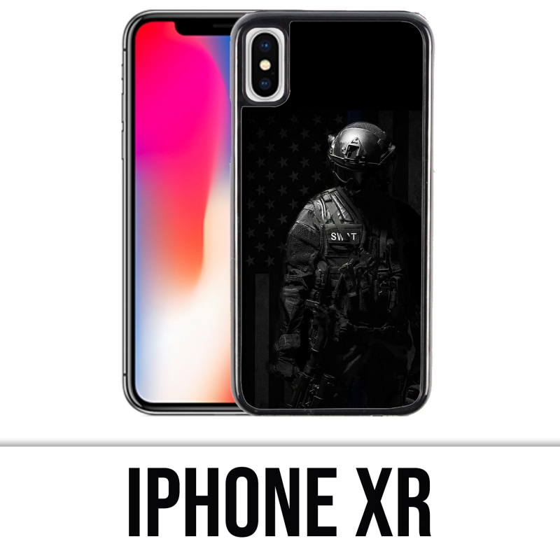 Coque iPhone XR - Swat Police Usa