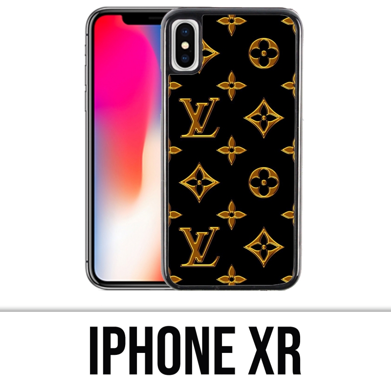 Coque iPhone XR - Louis Vuitton Gold