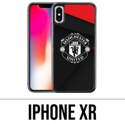 Custodia per iPhone XR - Logo moderno Manchester United