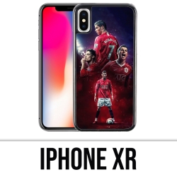 Coque iPhone XR - Ronaldo Manchester United