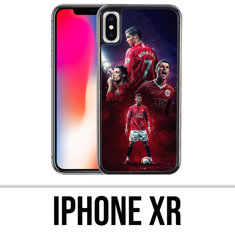 Funda para iPhone XR - Ronaldo Manchester United