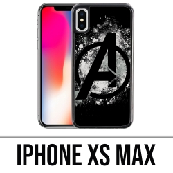 Coque iPhone XS Max - Avengers Logo Splash
