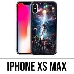 Coque iPhone XS Max - Avengers Vs Thanos