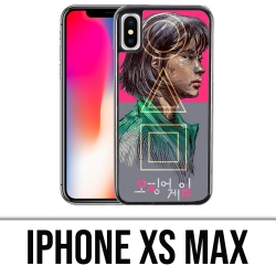IPhone XS Max Case - Squid Game Girl Fanart