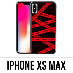 Funda para iPhone XS Max - Advertencia de peligro