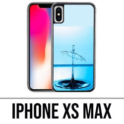 Custodia per iPhone XS Max - Goccia d'acqua
