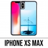 IPhone XS Max Case - Wassertropfen