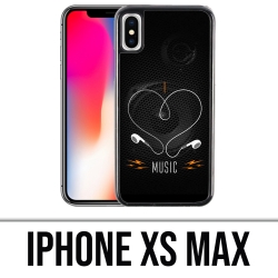 Coque iPhone XS Max - I Love Music