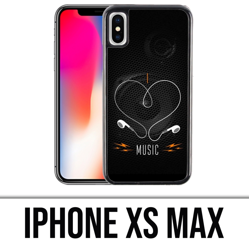 IPhone XS Max case - I Love Music