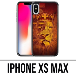 Coque iPhone XS Max - King Lion