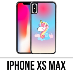 Coque iPhone XS Max - Licorne Nuage
