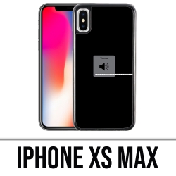 Coque iPhone XS Max - Max Volume