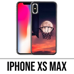 Coque iPhone XS Max - Panier Lune