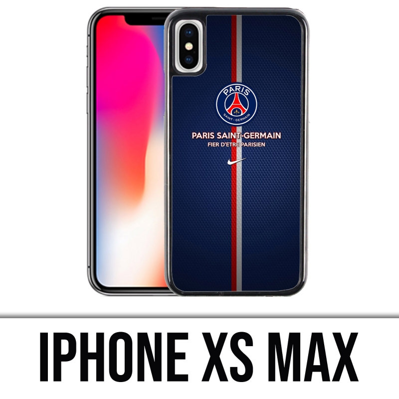 Coque iPhone XS Max - PSG Fier Etre Parisien
