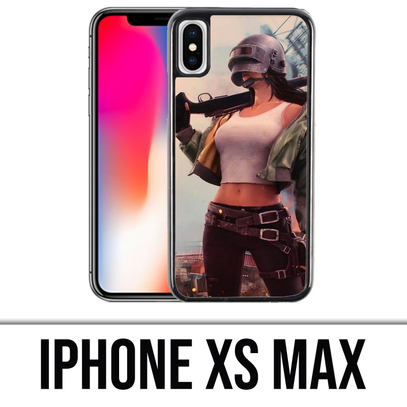 Coque iPhone XS Max - PUBG Girl