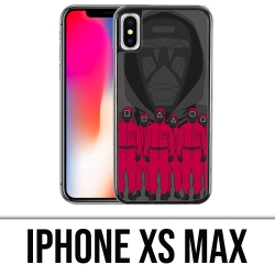 Cover iPhone XS Max - Agente dei cartoni animati del gioco dei calamari