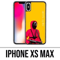 Cover iPhone XS Max - Squid Game Soldier Cartoon