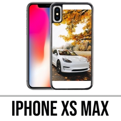 Coque iPhone XS Max - Tesla Automne